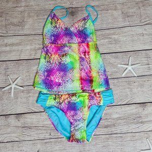Girl's Children Place Tankini Swim set L 10/12